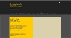 Desktop Screenshot of malta-ferien-spezialist.ch