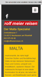 Mobile Screenshot of malta-ferien-spezialist.ch